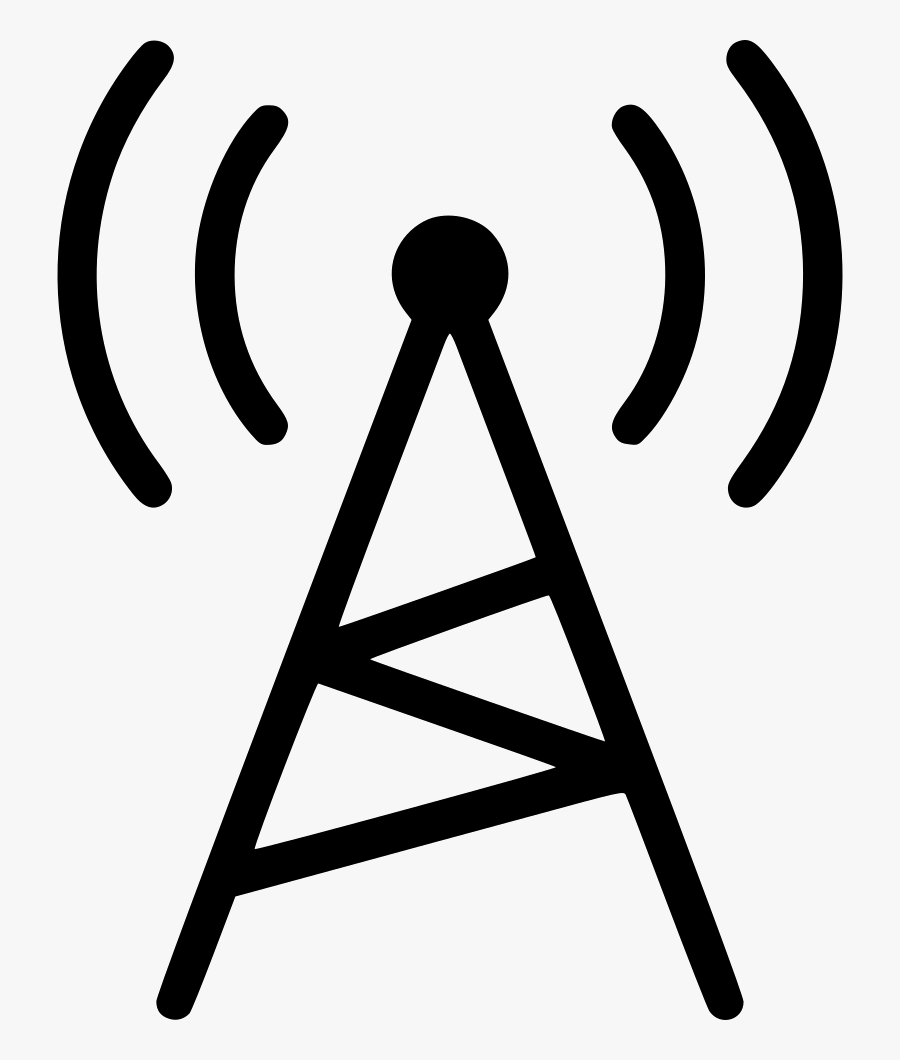 Radio Tower - Cell Tower No Background, Transparent Clipart