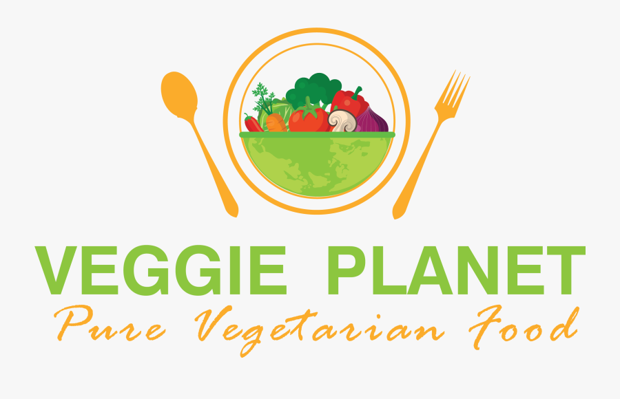 Vegetarian Food Logo Png, Transparent Clipart