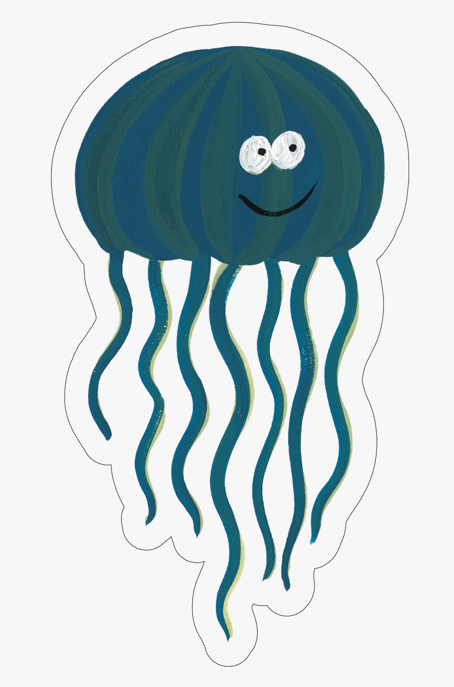 Jellyfish, Transparent Clipart