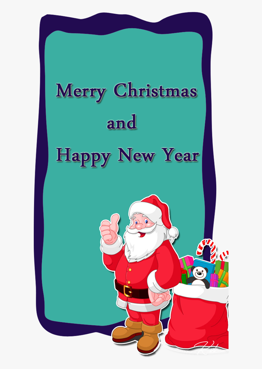 Transparent Merry Christmas Wishes Clipart - Santa Claus Good Morning, Transparent Clipart