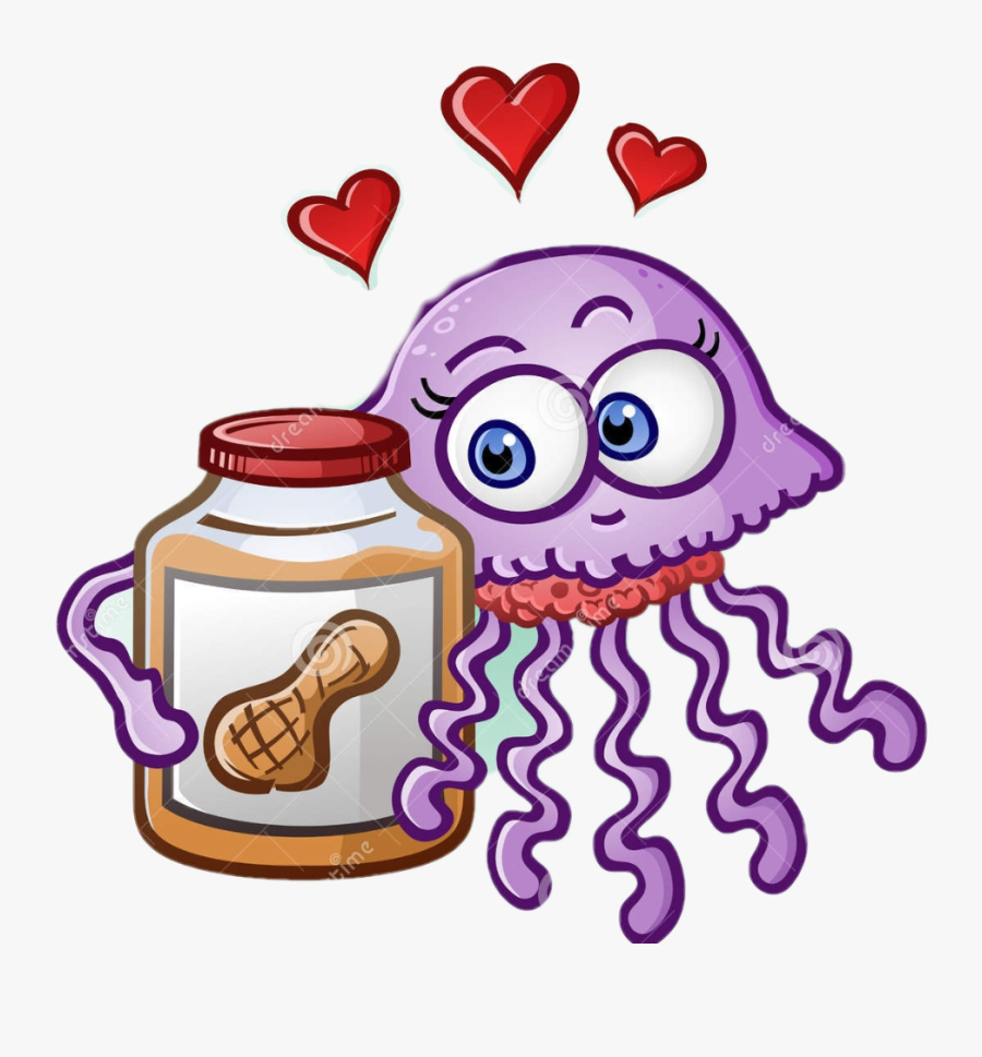 #peanutbutterjellytime #peanutbutter #jelly #jellyfish - Peanut Butter And Jelly Drawing, Transparent Clipart