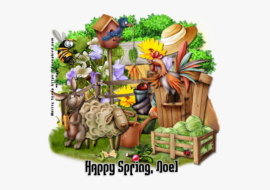 Happy Spring, Noel-sotf - Illustration, Transparent Clipart