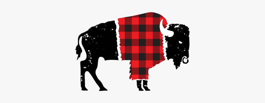 Banner Bison White Collar-01, Transparent Clipart