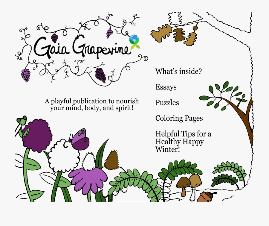 Grape Vine Clip Art, Transparent Clipart