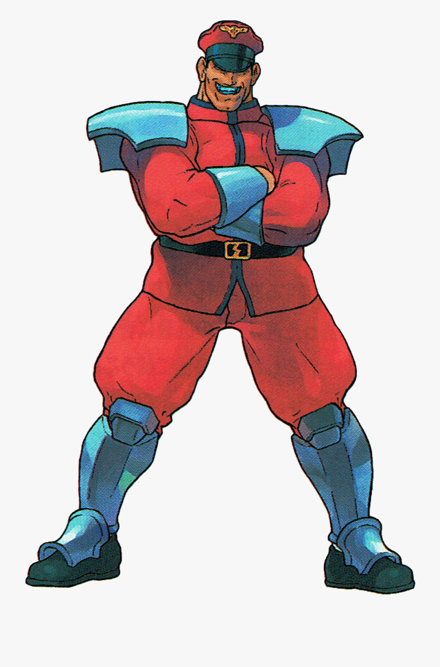 The Video Game Art Archive - Bison Street Fighter Alpha, Transparent Clipart