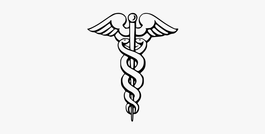 Caduceus Resonant Frequency Breathing - Certified Nursing Assistant Logo, Transparent Clipart