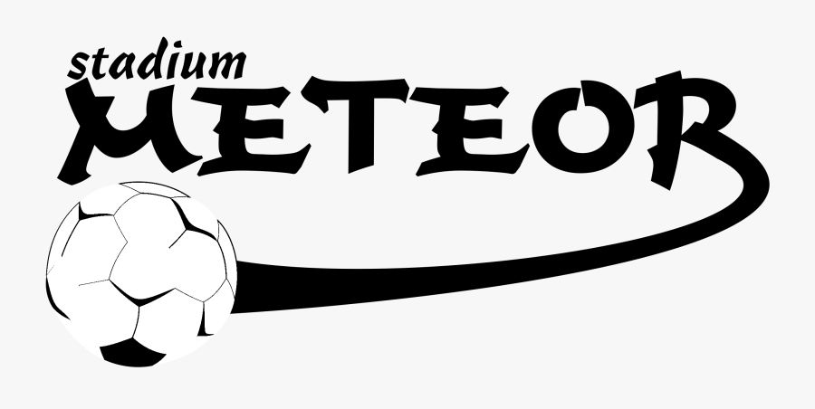 Meteor Logo Black And White - Meteor, Transparent Clipart