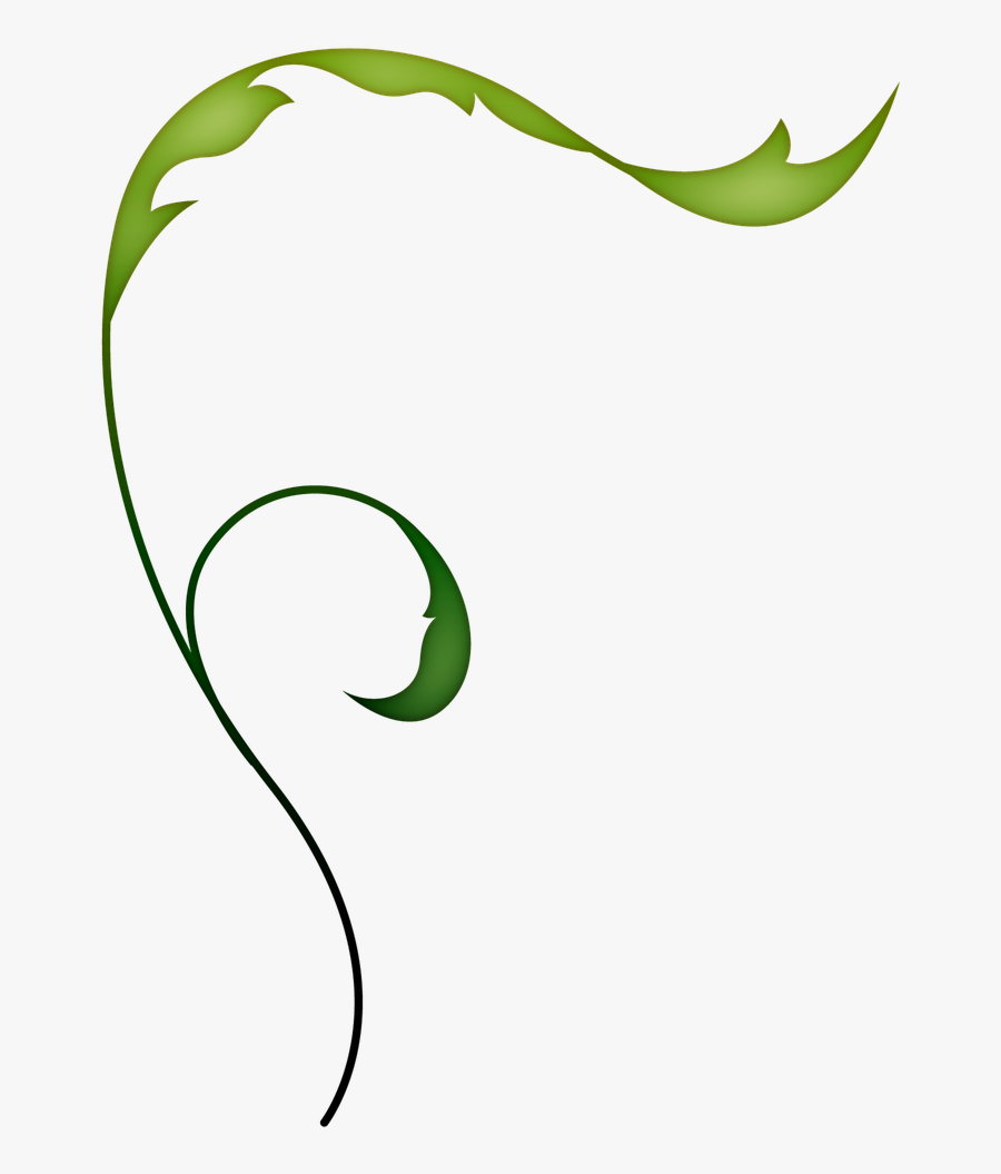 Vine Flowers Leaves Free Picture - Vine Leaves Hanging Png, Transparent Clipart