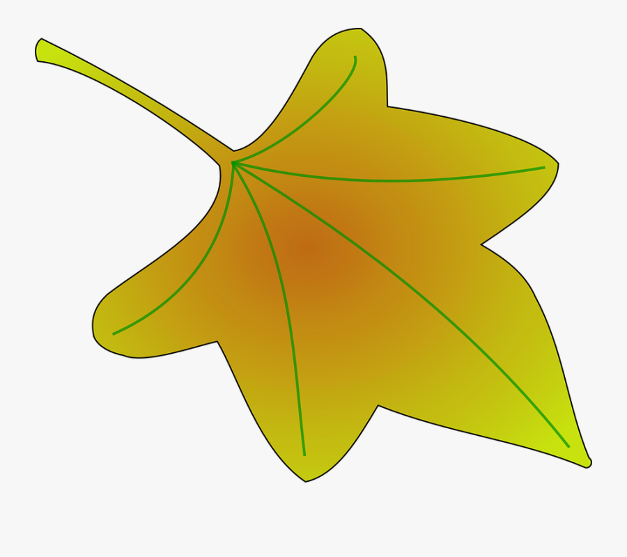 Leaf, Plant, Vine, Tree, Nature, Natural, Environment - Grape Leaf Cartoon, Transparent Clipart
