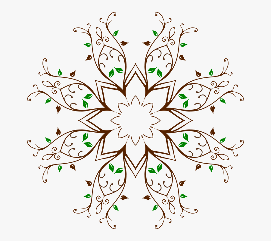 Transparent Vines Vector Png - Flower Color Green Clipart, Transparent Clipart