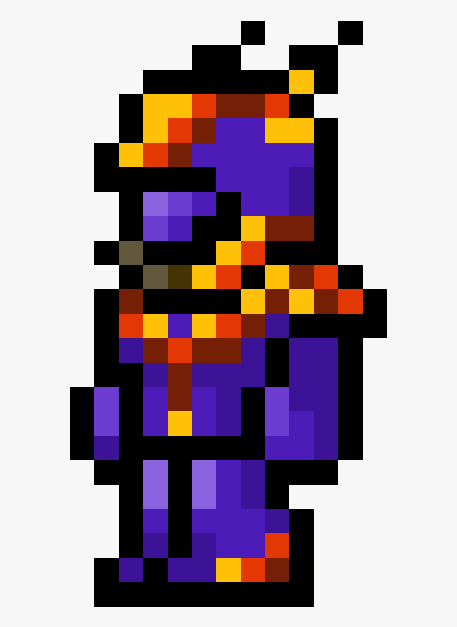 Terraria Armor Pixel Art , Png Download - Minecraft Pack Png, Transparent Clipart