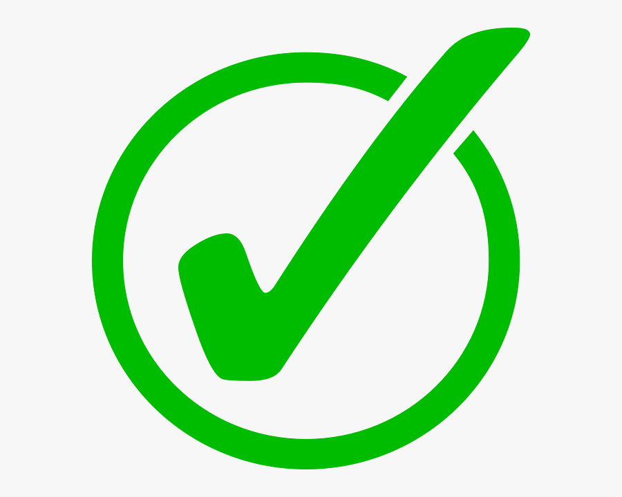 Legal Finance Loans - Check Mark Pictogram, Transparent Clipart