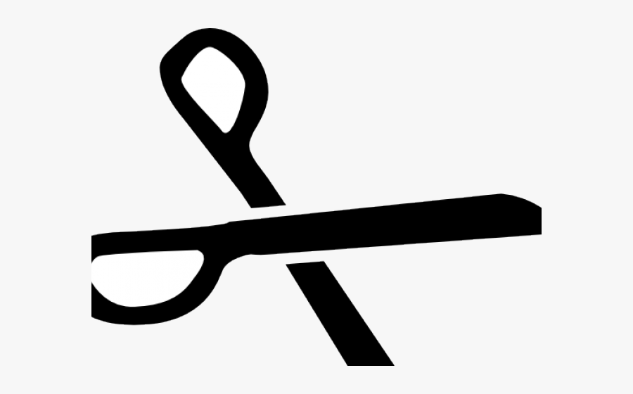 Scissor Clipart Cut Out - Scissor Silhouette Clipart, Transparent Clipart