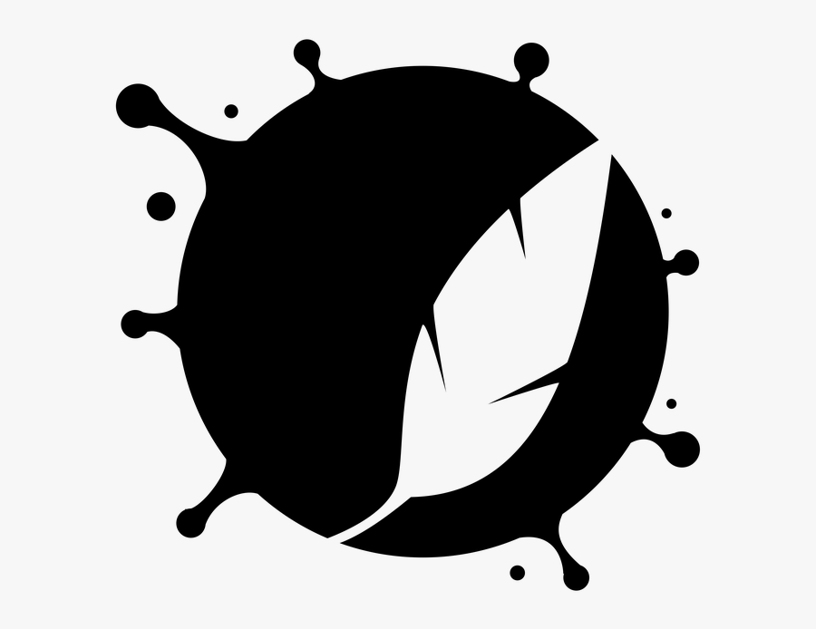 Feather, Drip, Logo, Design, Layout, Black, White - Illustration, Transparent Clipart
