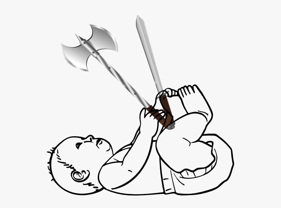 Human Baby Coloring Pages, Transparent Clipart