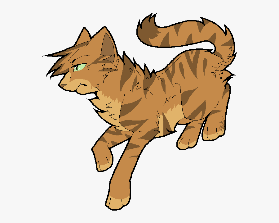 Transparent Warriors On Gifer - Transparent Warrior Cat Gif, Transparent Clipart
