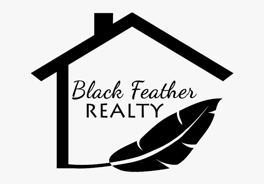 Black Feather Realty, Transparent Clipart