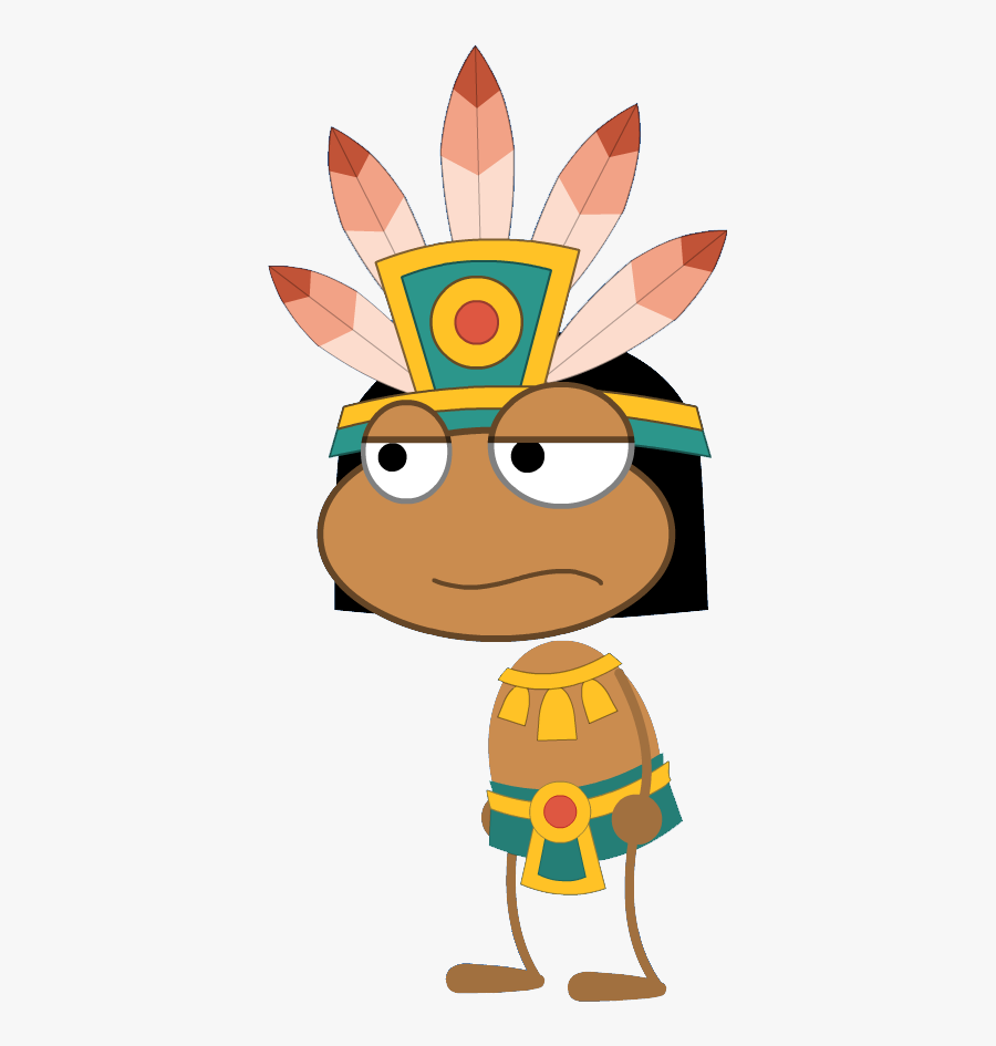 Aztec Warrior Png - Aztec Warrior Cartoon, Transparent Clipart