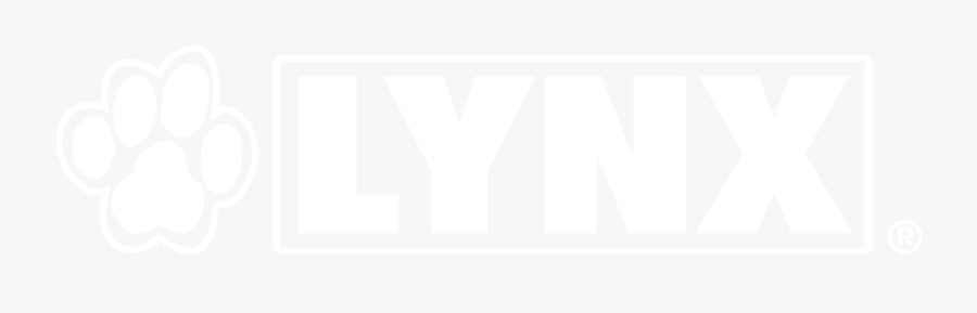 Lynxhorizontallogo White Large, Transparent Clipart