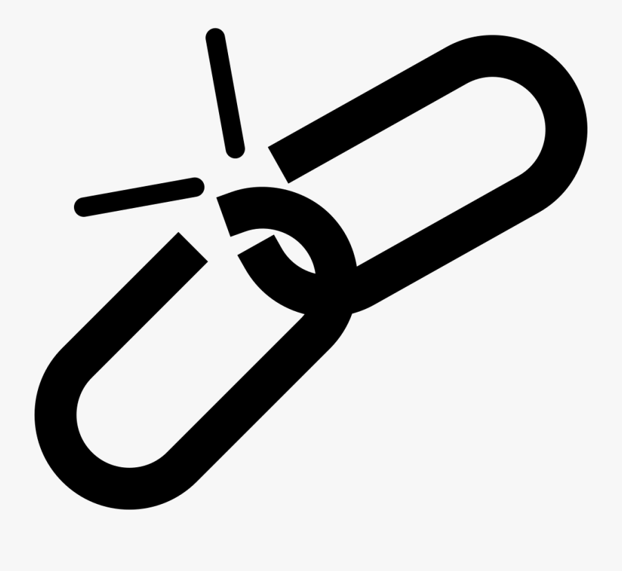 Disconnected Chains - Icono Cadena Rota Png, Transparent Clipart