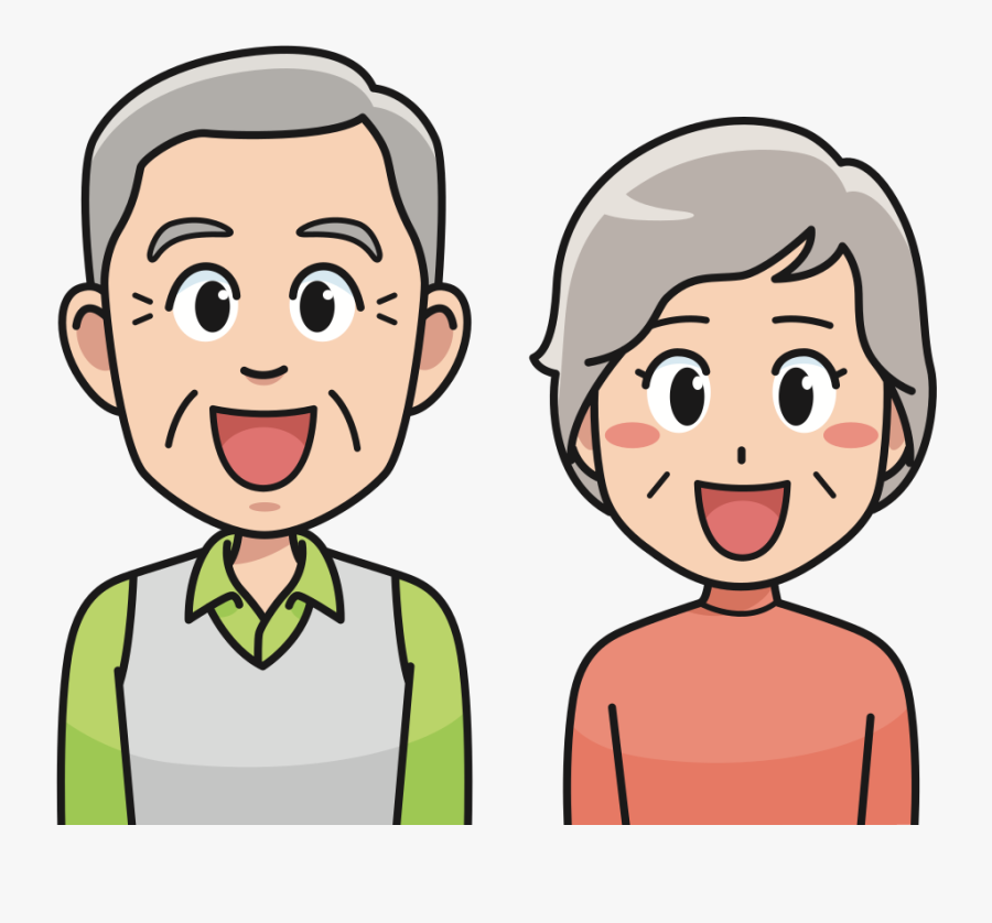 Happy Couple - Png Clipart Grandfather Png, Transparent Clipart