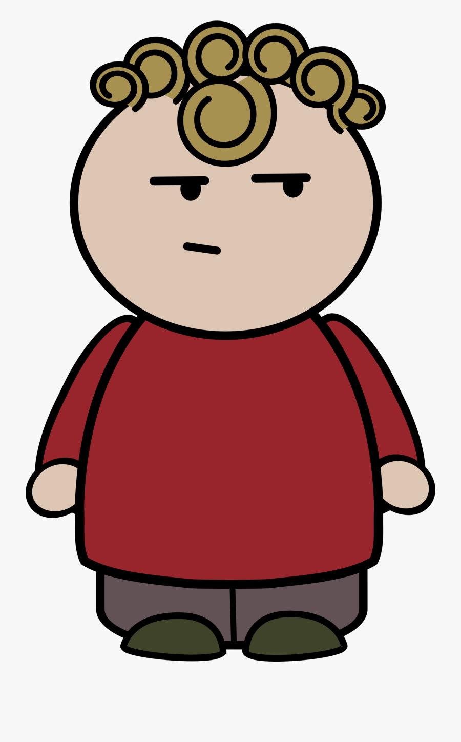 Transparent Chinese Person Clipart - Mad Person Cartoon, Transparent Clipart