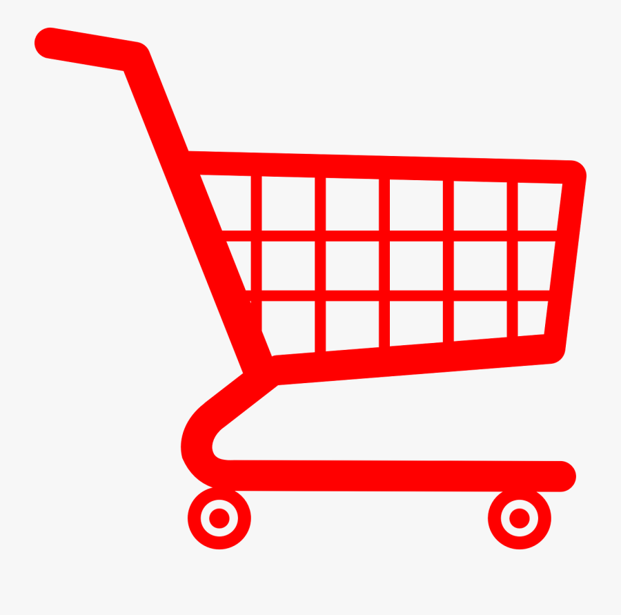 Chain And Rigging - Red Shopping Cart Png, Transparent Clipart