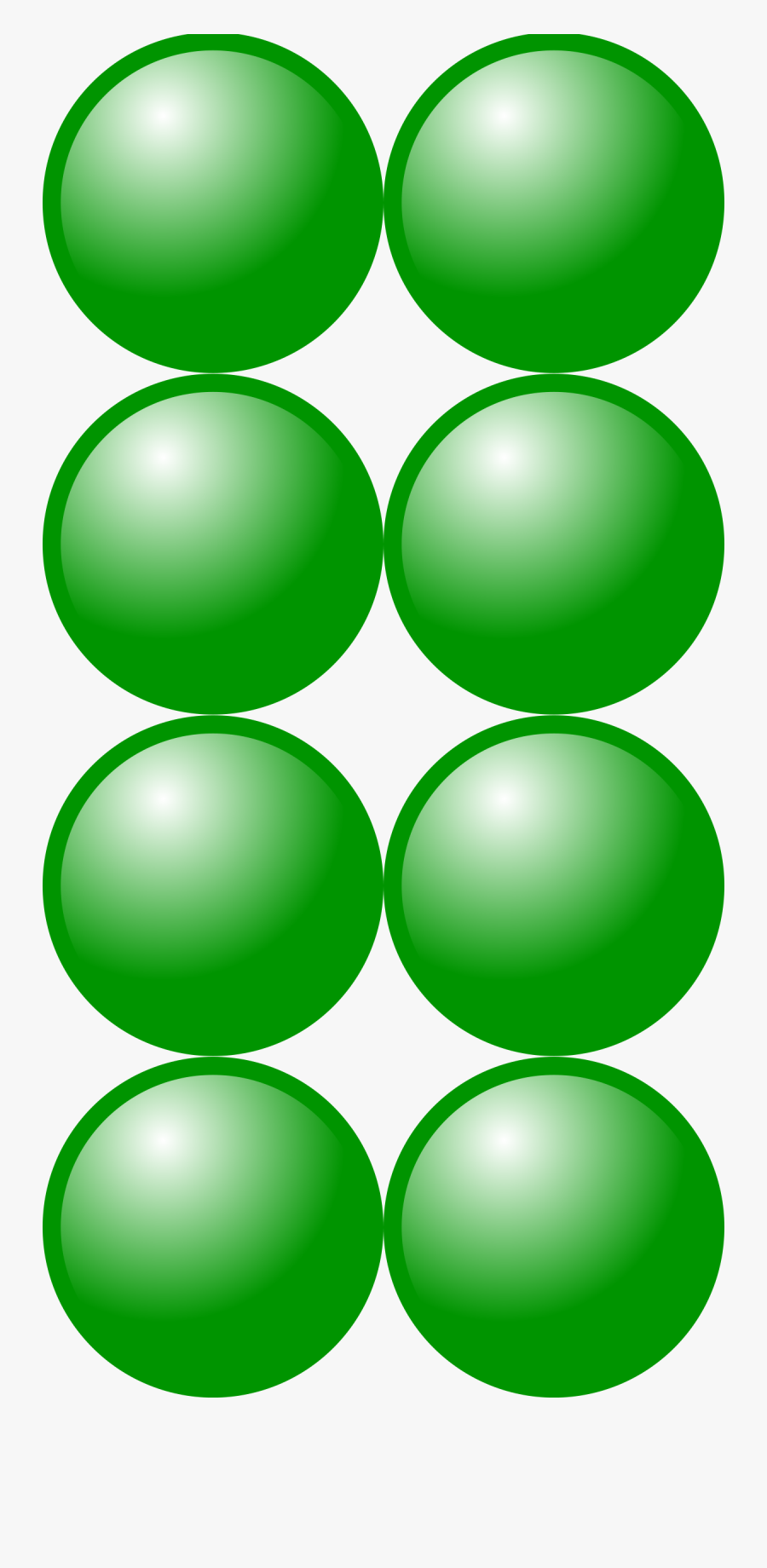 Beads Quantitative Picture For Multiplication Clip - Balloon, Transparent Clipart