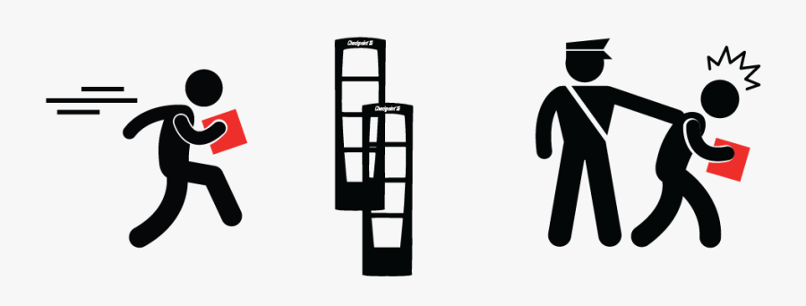 Loss Prevention Shoplifter Cartoon , Free Transparent Clipart - ClipartKey