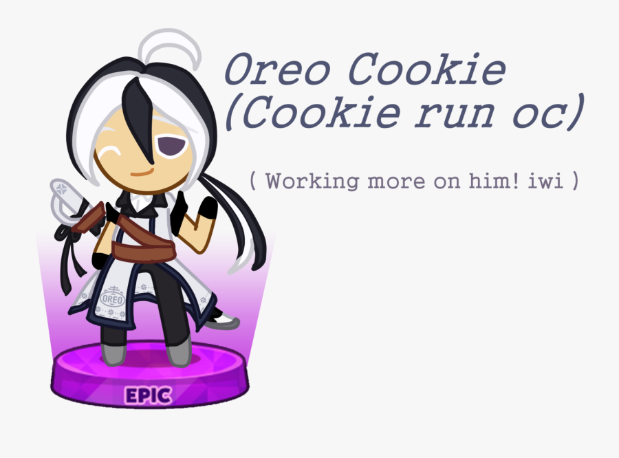 I Just Made A Cookie Run Oc Aojuasidhuiashiu I Just - Cookie Run Oreo Cookie, Transparent Clipart