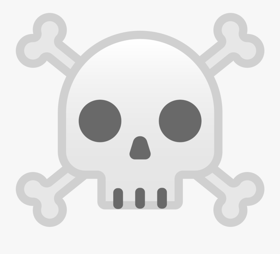 Transparent Skull Emoji Png - Skull, Transparent Clipart