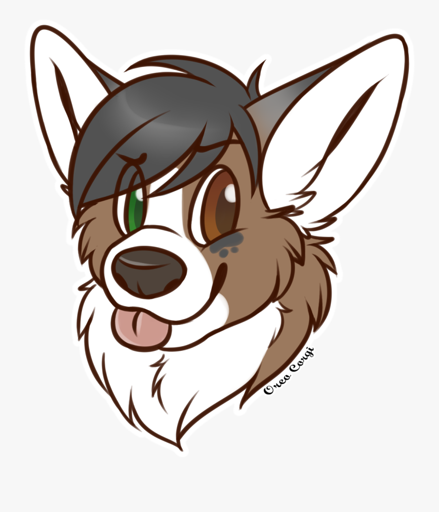 [p] Sassy Oreo Bust - Cartoon, Transparent Clipart