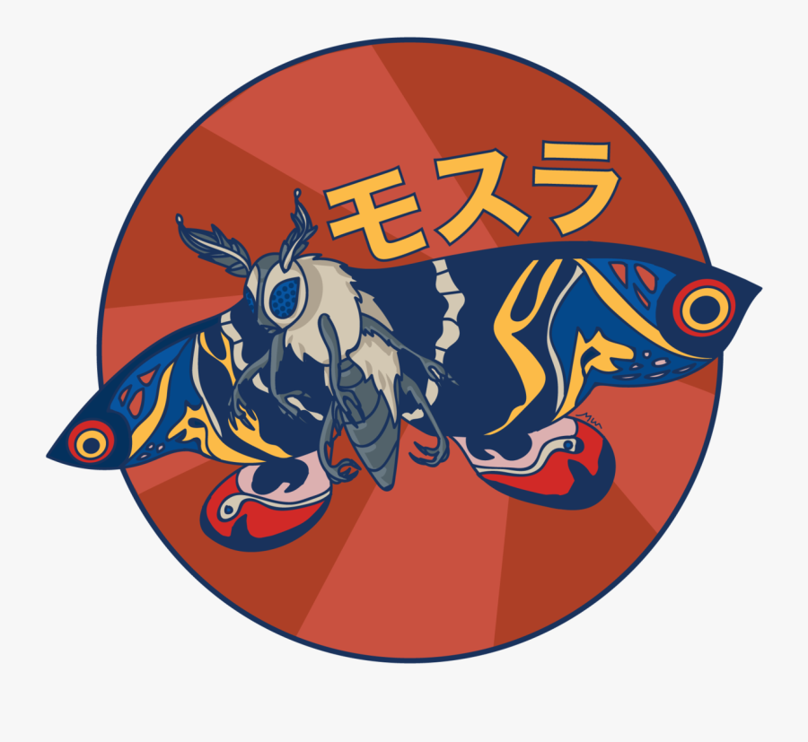 A Pay What You Want Commission The Prompt Was “mothra - Mothra Godzilla Vector, Transparent Clipart