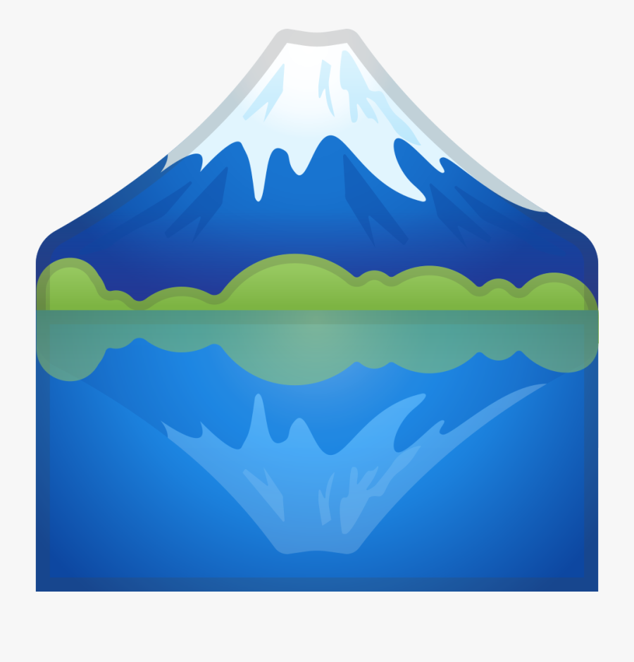 Noto Emoji Oreo 1f5fb - Icon Mt Fuji, Transparent Clipart