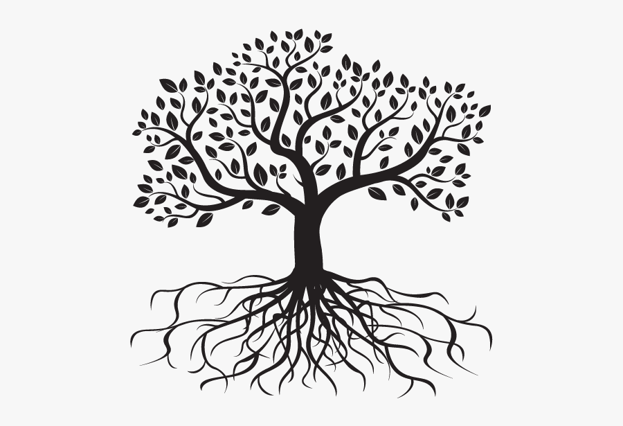 Tree Of Life Black And White, Transparent Clipart