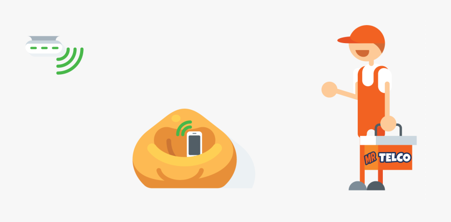 Boost Wifi Signal - Illustration, Transparent Clipart