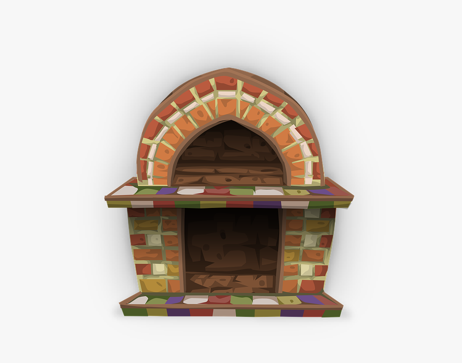 Fireplace, Heat, Cozy, Living Room, Warm, Mantel, Brick - Clipart Fireplace Transparent Background, Transparent Clipart