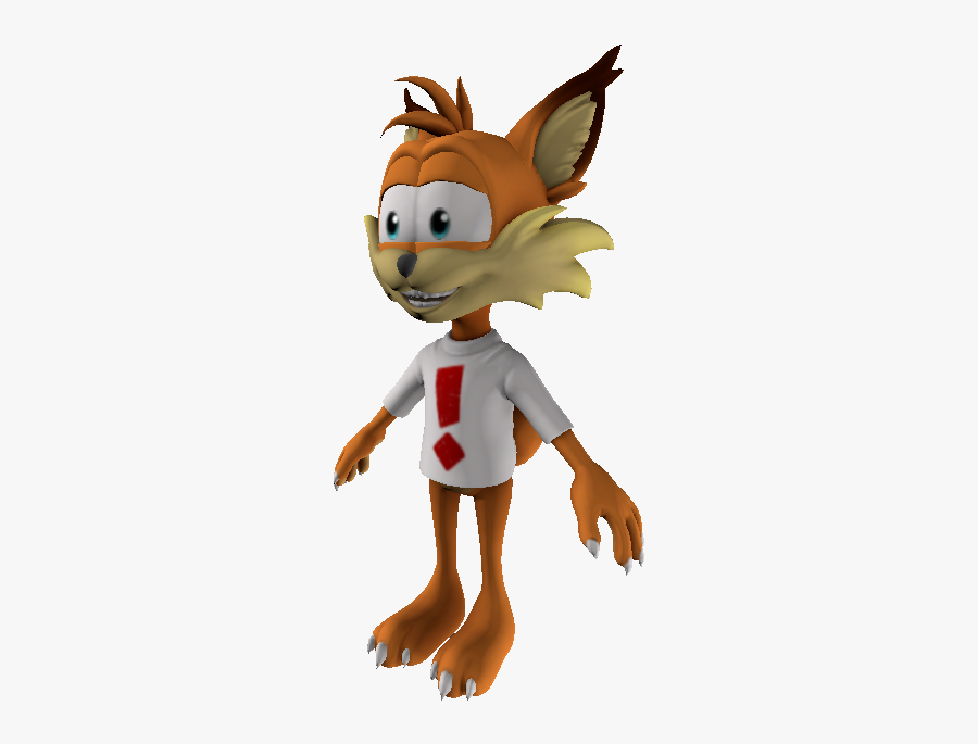 Download Zip Archive - Bubsy The Woolies Strike Back Model, Transparent Clipart