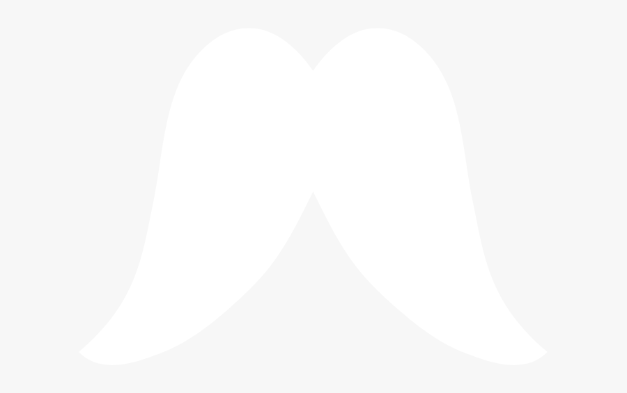 Moustache With Black Background, Transparent Clipart