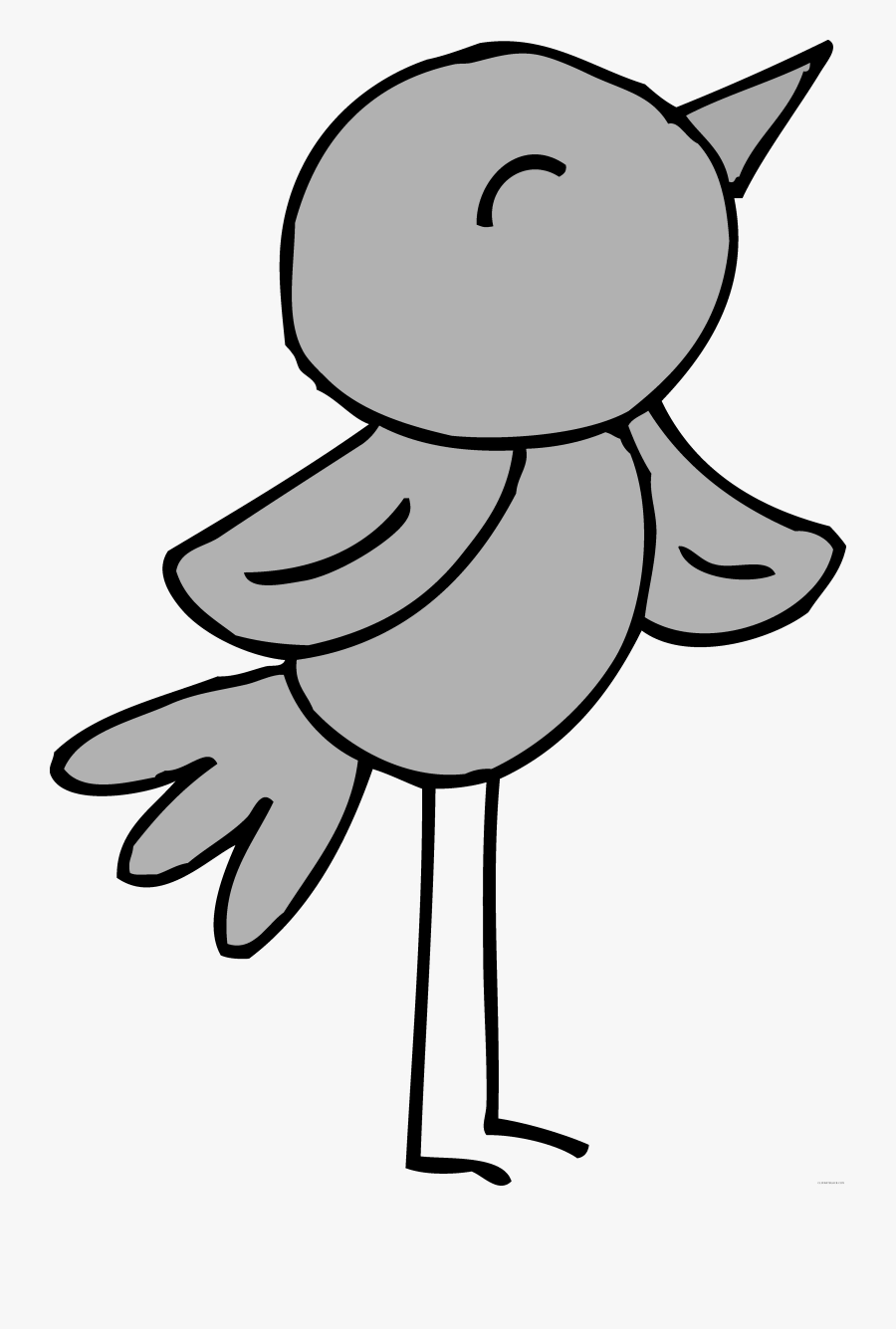 Bluebird Animal Free Black White Clipart Images Clipartblack - Spring Clip Art Bird, Transparent Clipart