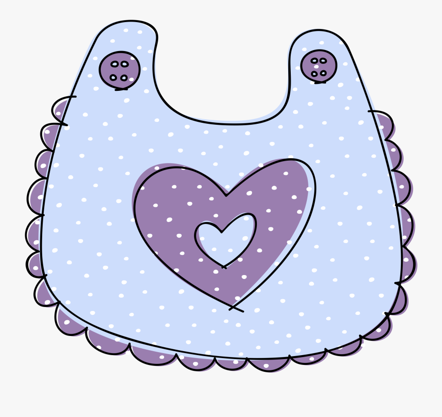 Green Baby Bib Clipart, Transparent Clipart