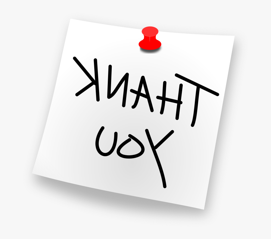 Thank You Clipart Free Large Images - Calligraphy, Transparent Clipart