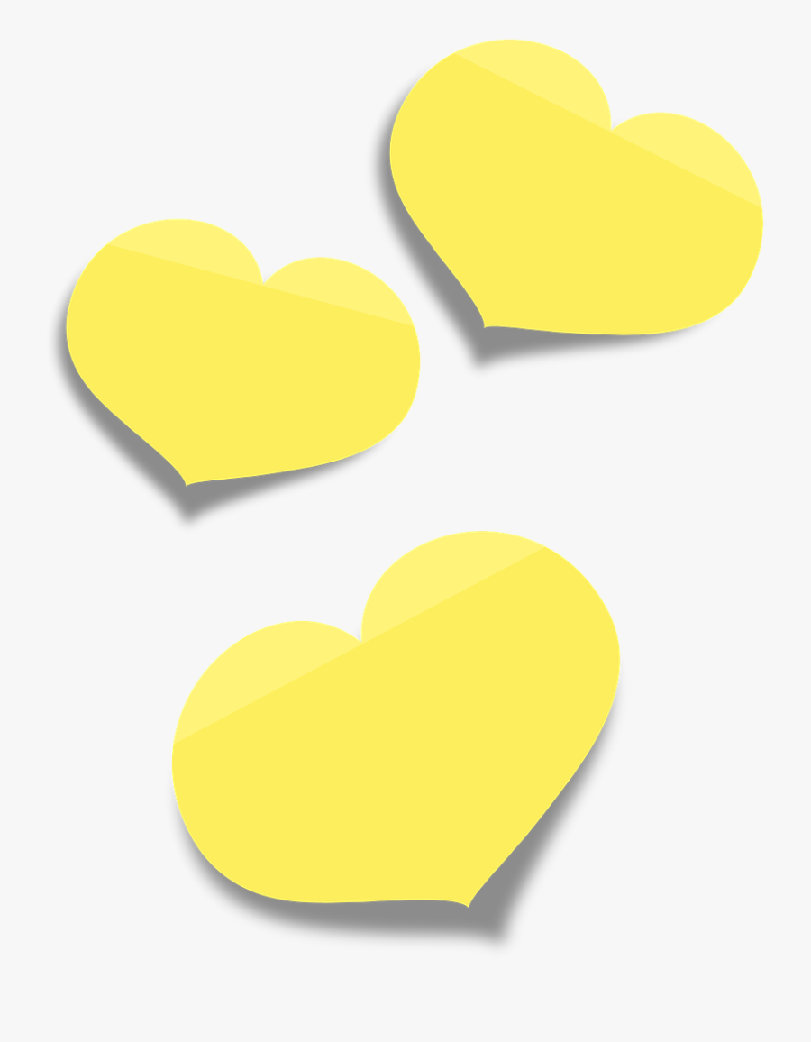 Postit Heart Notes Free Picture - Heart Post It Png, Transparent Clipart