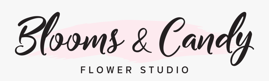 Blooms And Candy - Calligraphy, Transparent Clipart