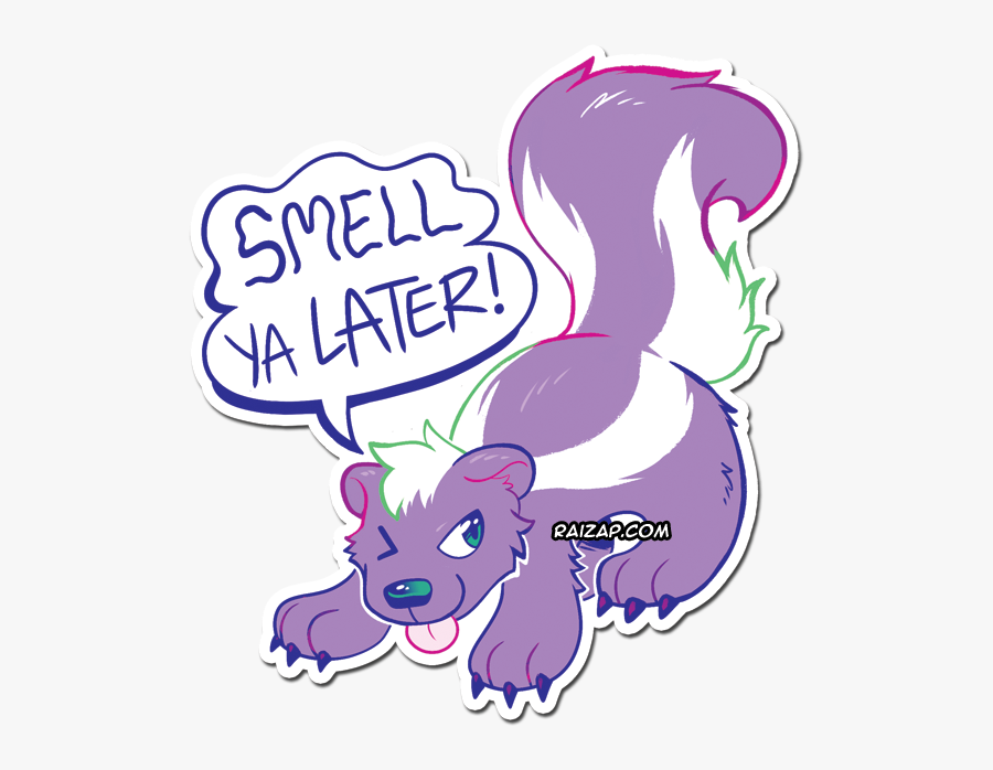 Skunk Yokai, Transparent Clipart