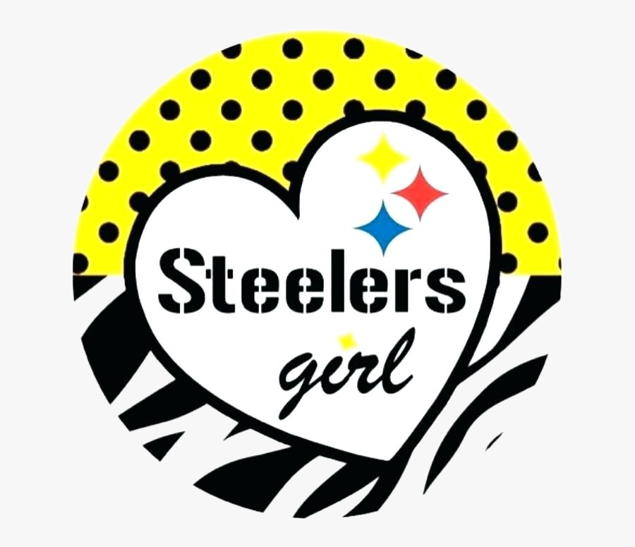 Steelers Logo Clip Art Transparent Png - Logos And Uniforms Of The Pittsburgh Steelers, Transparent Clipart