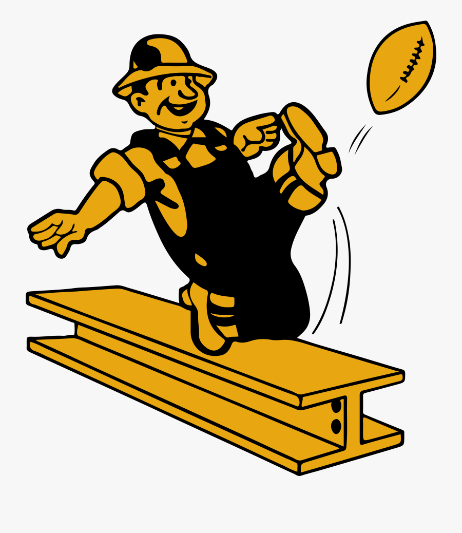 Pittsburgh Steelers Vintage Logo Clipart , Png Download - Pittsburgh Steelers Vintage Logo, Transparent Clipart