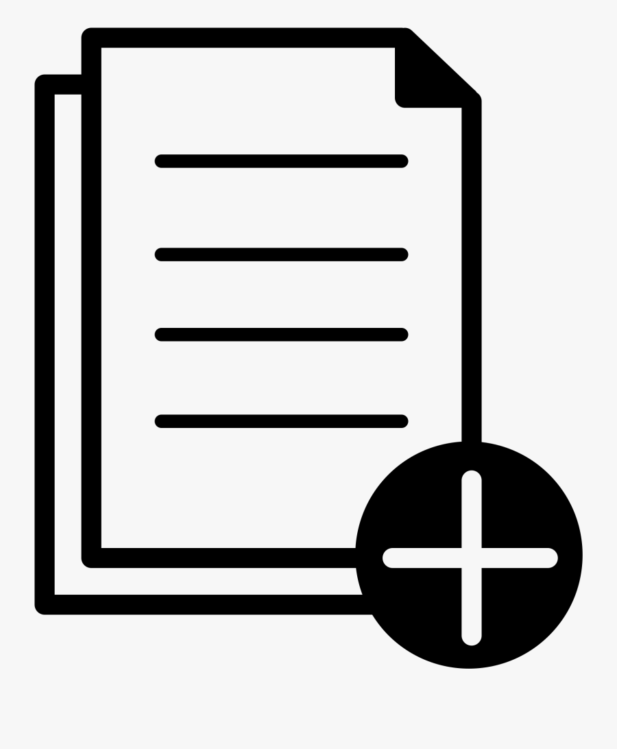 Document Clipart Waiver - Icon For New Project, Transparent Clipart