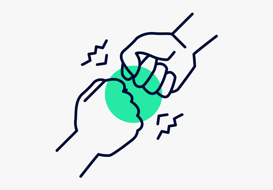 Onboarding Documents Illustration - Corrugated Circle, Transparent Clipart