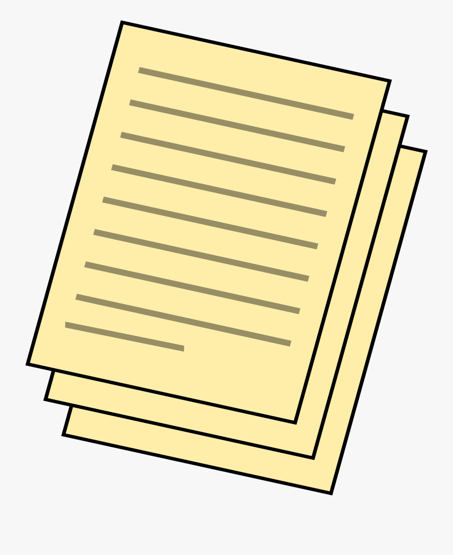 Transparent Document Png, Transparent Clipart